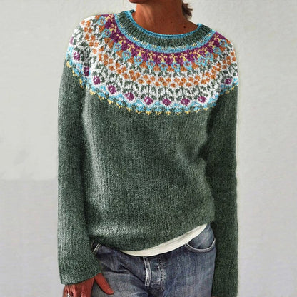 Lavinia | Women's Long-Sleeved Knitted Sweater
