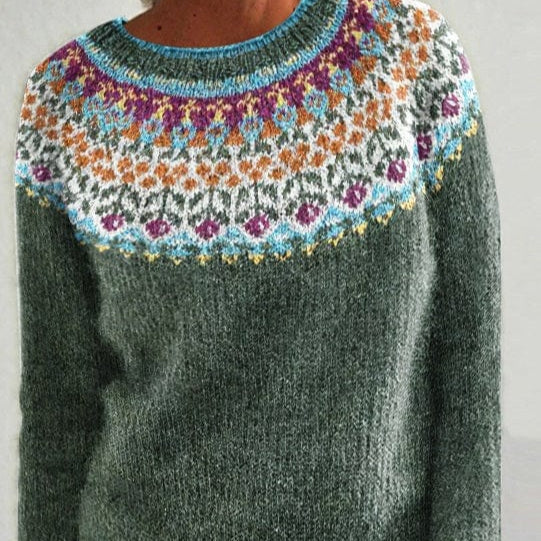 Lavinia | Women's Long-Sleeved Knitted Sweater