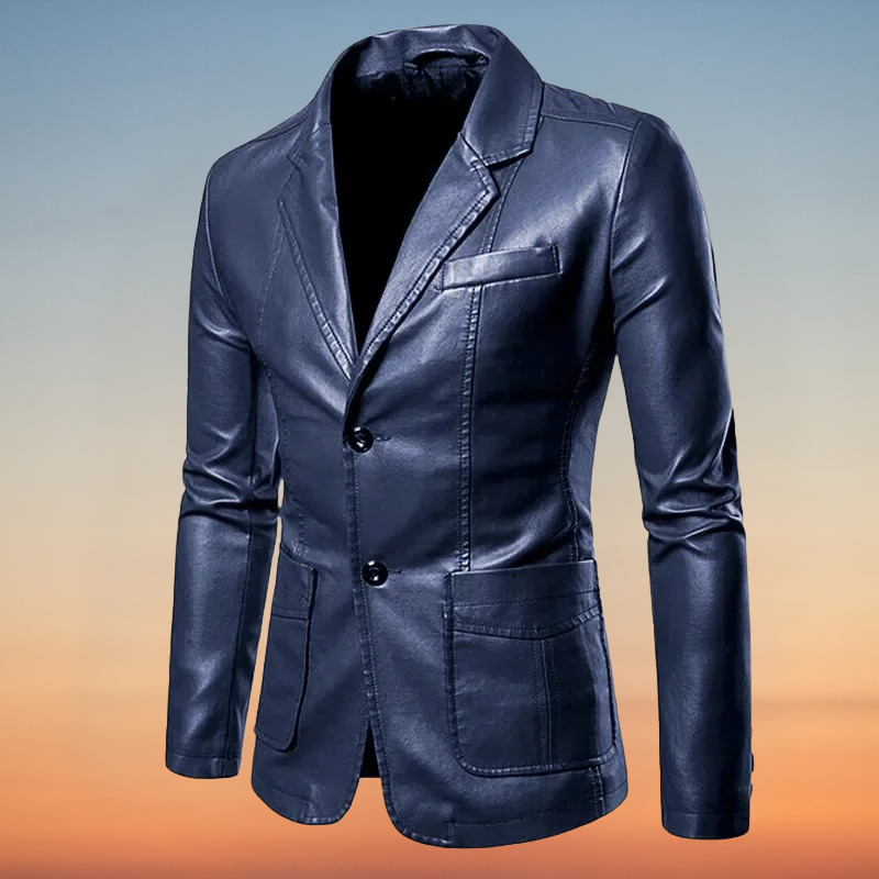 Leather Blazer