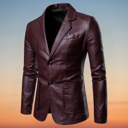 Leather Blazer