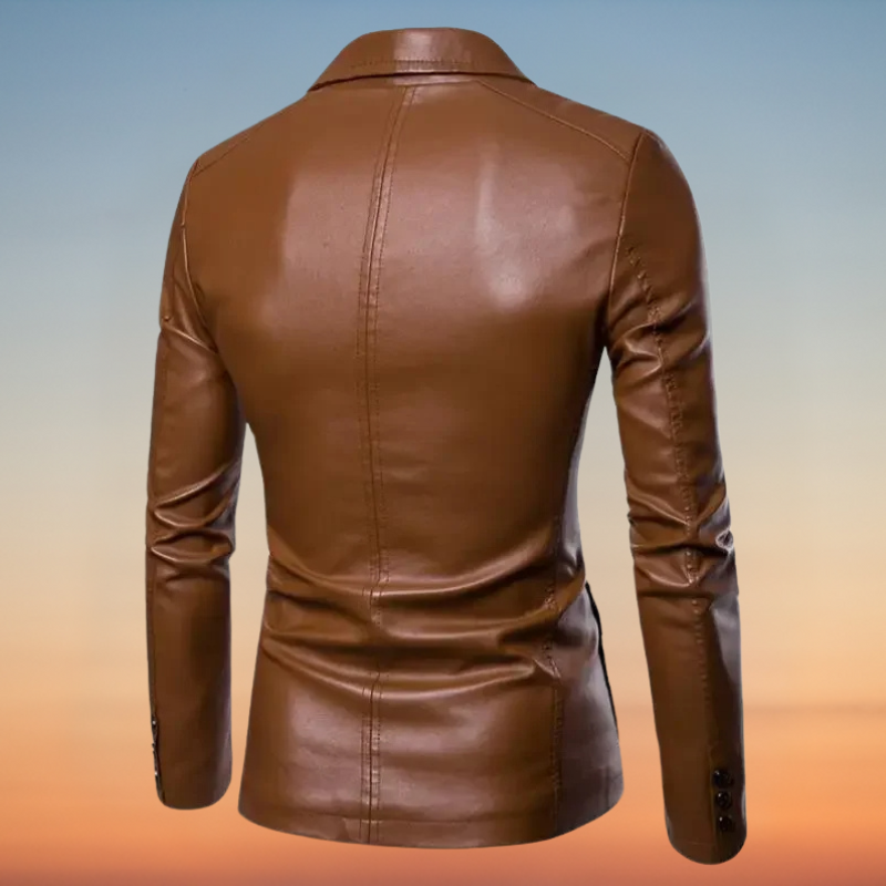 Leather Blazer