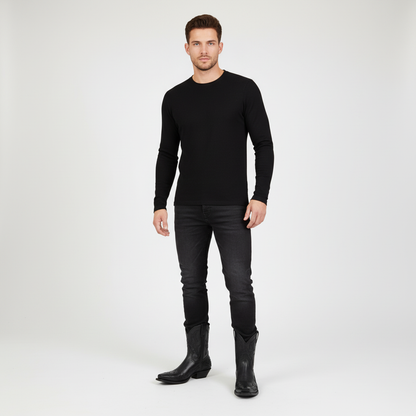 Leather Cowboy Boots