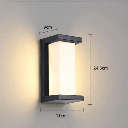 LED Outdoor Wall Light with Motion Sensor