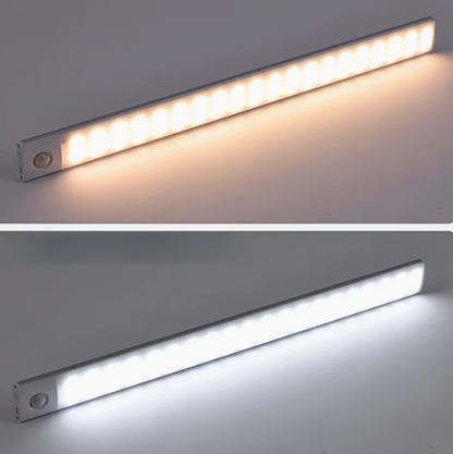 LED Under-Cabinet Light with Motion Sensor – Drill-Free Magnetic