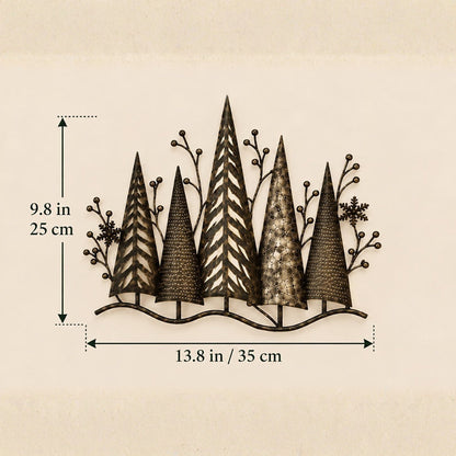 LED Wall Decor with Trees
