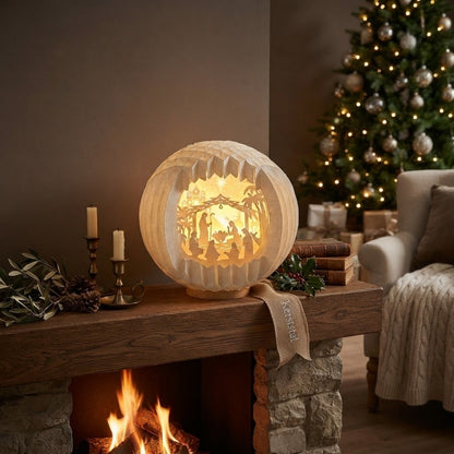 Light-Up Paper Nativity Scene