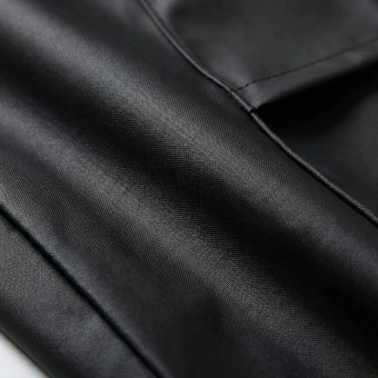 Long Hooded Riding Rain Jacket