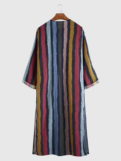 Long-Sleeve Kaftan Robe