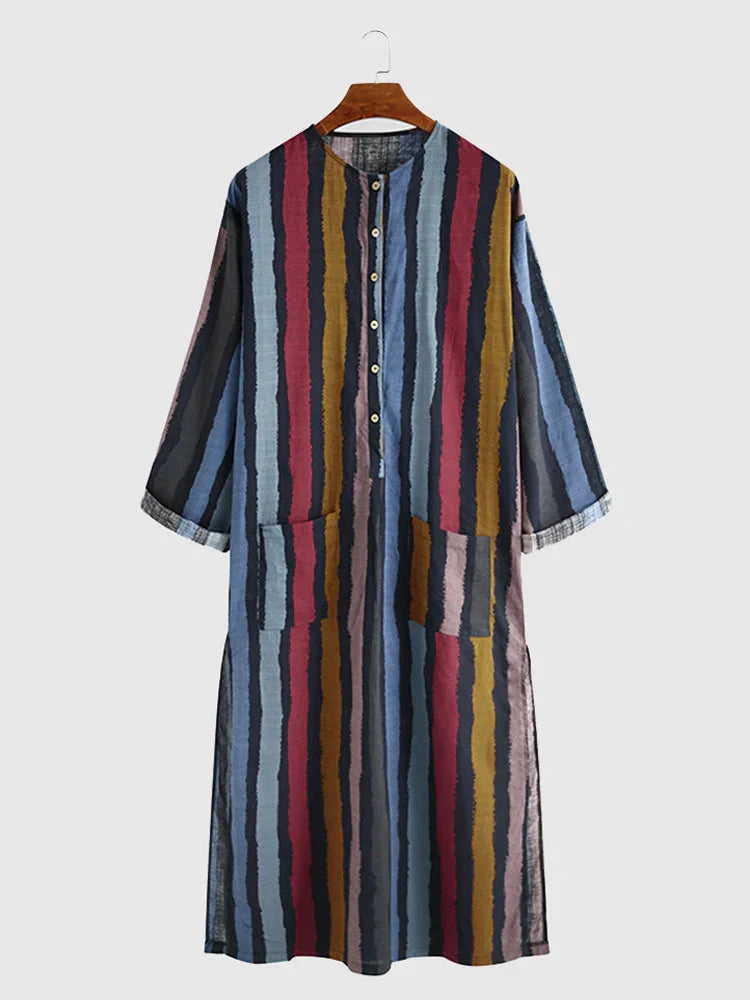 Long-Sleeve Kaftan Robe