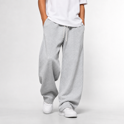 Loose-Fitting Long Sweatpants