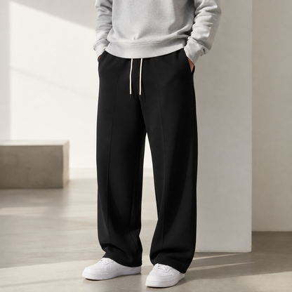 Loose-Fitting Long Sweatpants