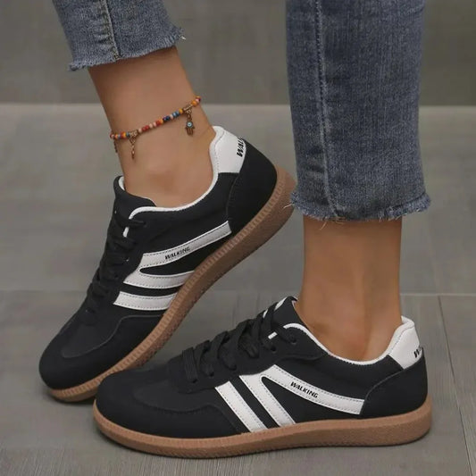 Loravelle | Orthopedic Suede Women's Casual Sneakers with Iconic Style - Image 1