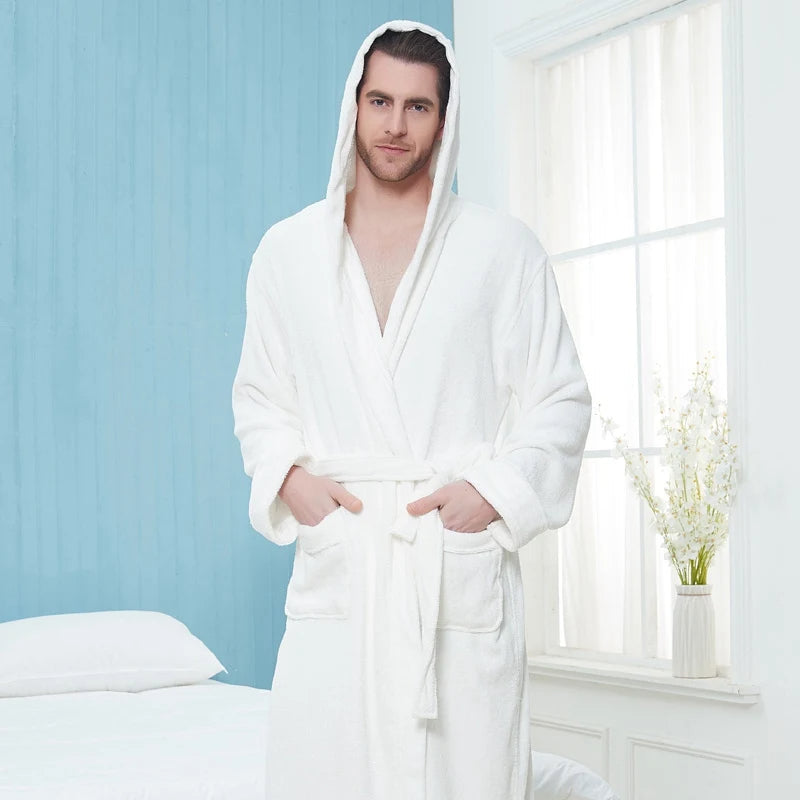 Luxurious and Warm Bathrobe