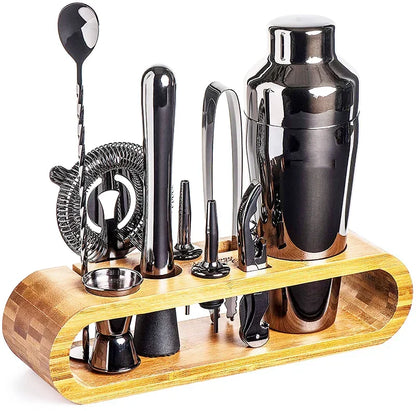 Luxury Metallic Bar Kit – Cocktail Set for Mixology