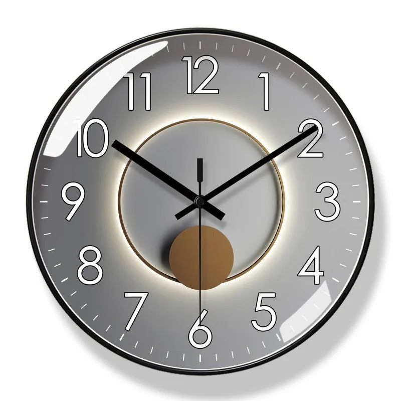 Luxury Round Clock for Modern Decor
