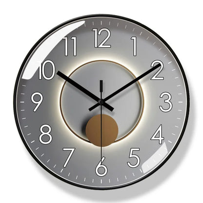 Luxury Round Clock for Modern Decor