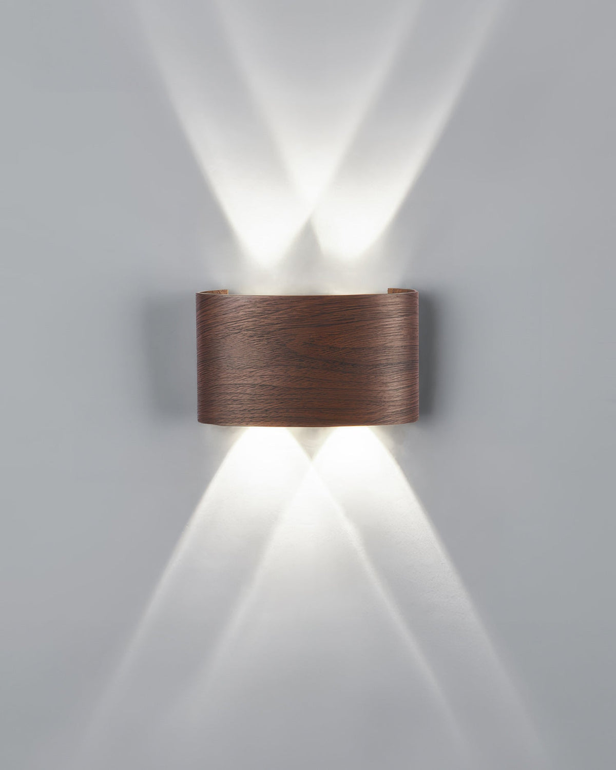 Luxury Wood Grain Wall Lamp for Timeless Ambiance