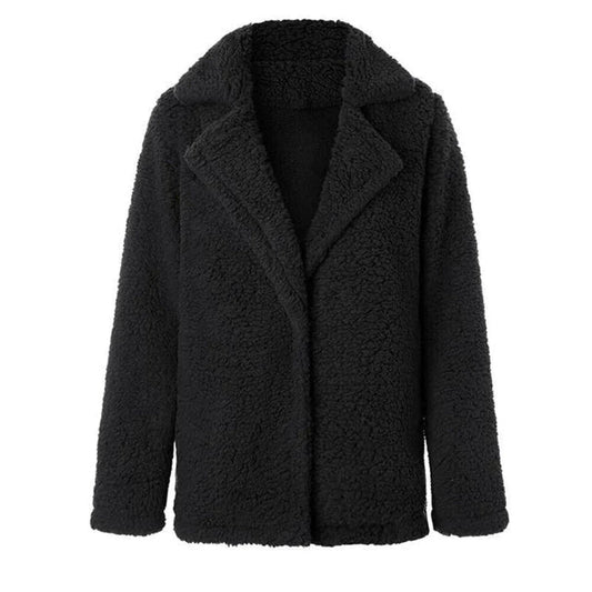 Rose | Women's Loose Fit Teddy Jacket - Image 1