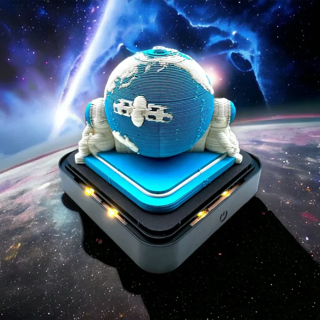 Magic Calendar 2026 – Blue Earth with Lights