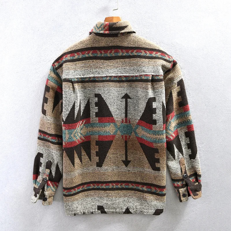 Herbert | Men's Long Sleeve Button-Down Shacket - Image 3