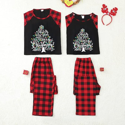 Matching Christmas Pajamas - Plaid Pajama Set for Couples