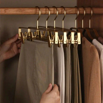 Matte Non-Slip Trouser Hangers (Set of 5)