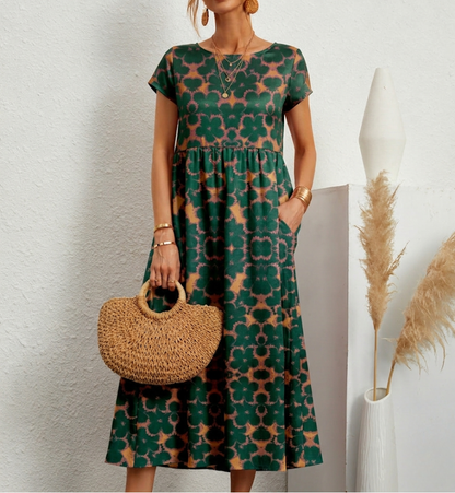 Maureen | Elegant Floral Dress for Every Occasion - Image 1