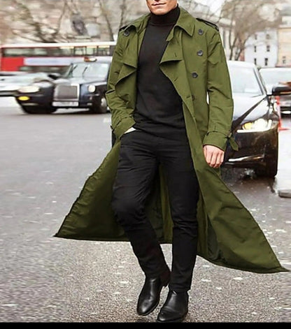 Men's Casual Trendy Trench Coat