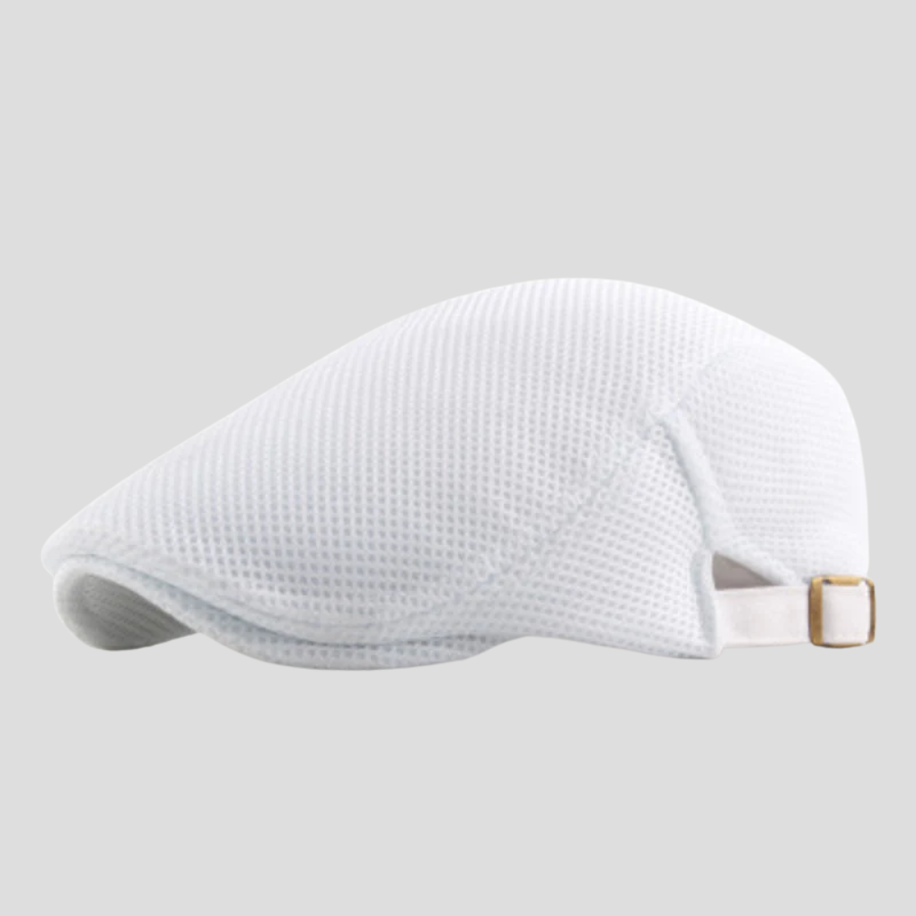 Men's Classic Mesh Flat Cap