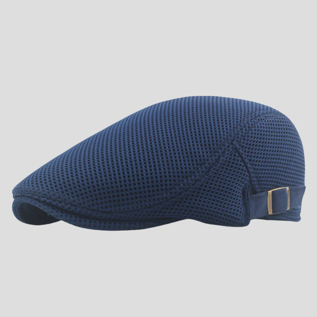 Men's Classic Mesh Flat Cap