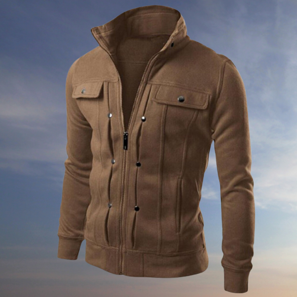 Men's Elegant Long-Fit Jacket
