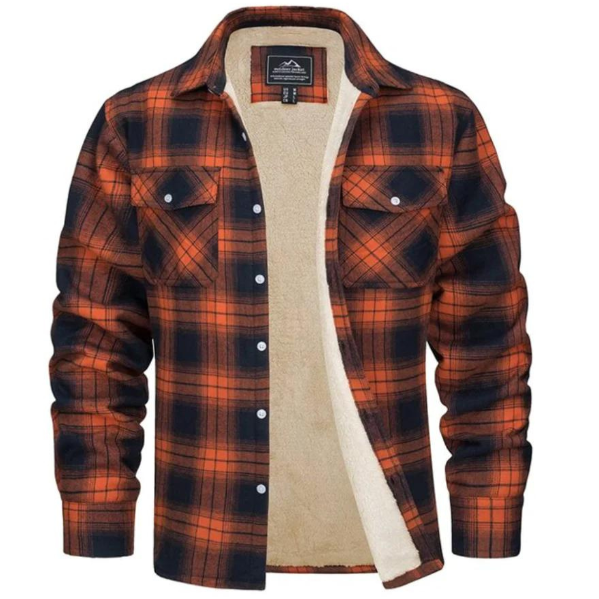 Men's Fleece-Lined Shirt - Autumn Edition