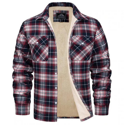 Men's Fleece-Lined Shirt - Autumn Edition