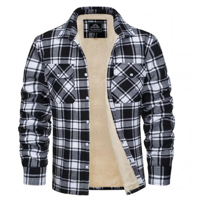 Men's Fleece-Lined Shirt - Autumn Edition