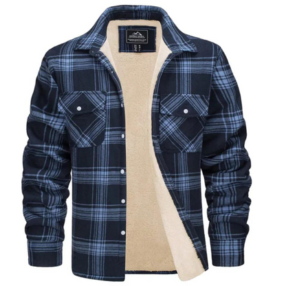 Men's Fleece-Lined Shirt - Autumn Edition