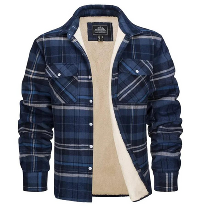 Men's Fleece-Lined Shirt - Autumn Edition