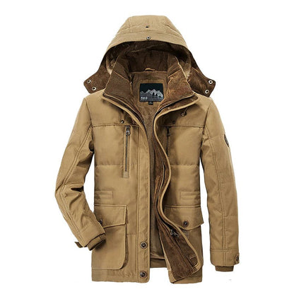 Men's Hooded Parka Jacket