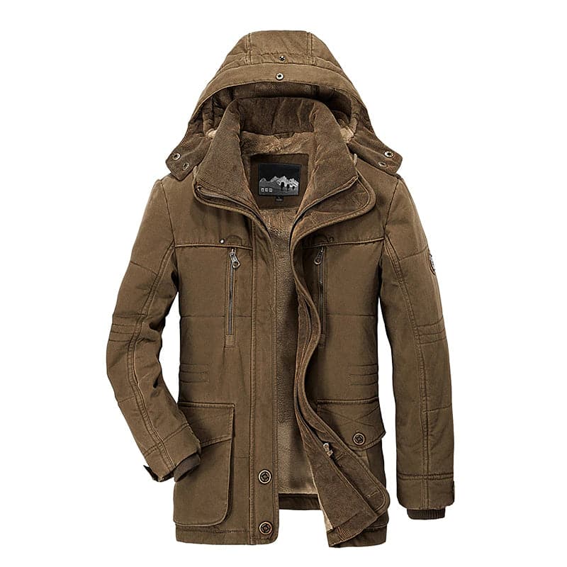 Men's Hooded Parka Jacket