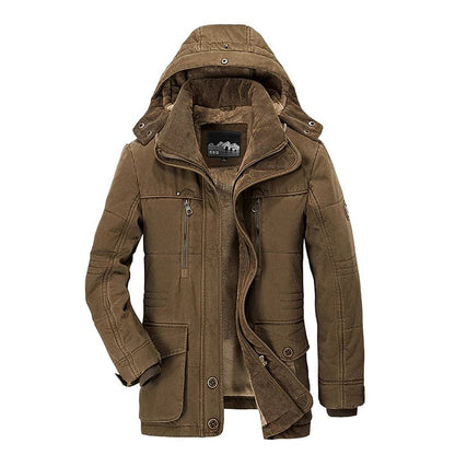 Men's Hooded Parka Jacket