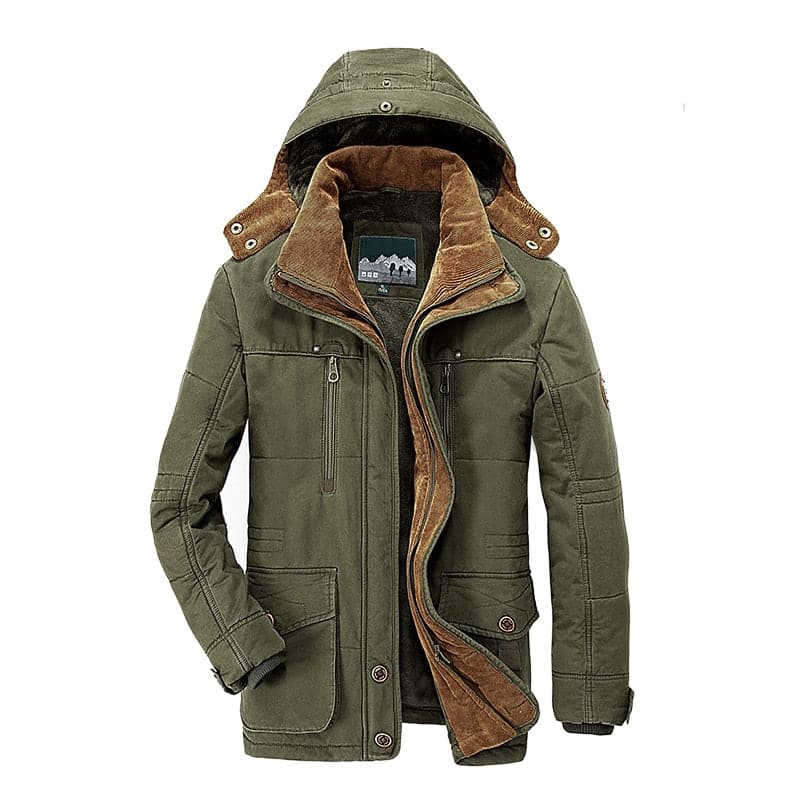 Men's Hooded Parka Jacket