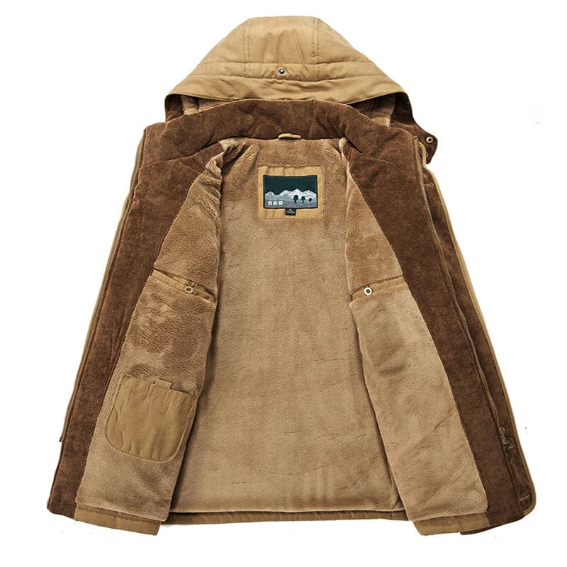Men's Hooded Parka Jacket