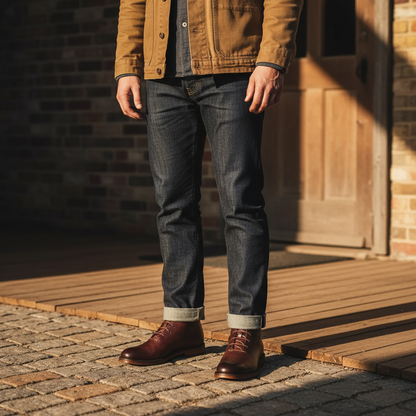 Men's Leather Ankle Boots