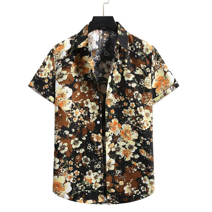 Men's Lightweight Tropical Floral Shirt