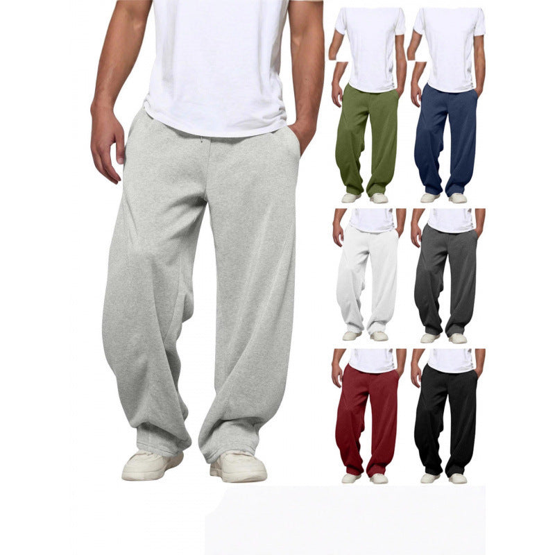 Men's Loose-Fit Casual Sweatpants with Pockets