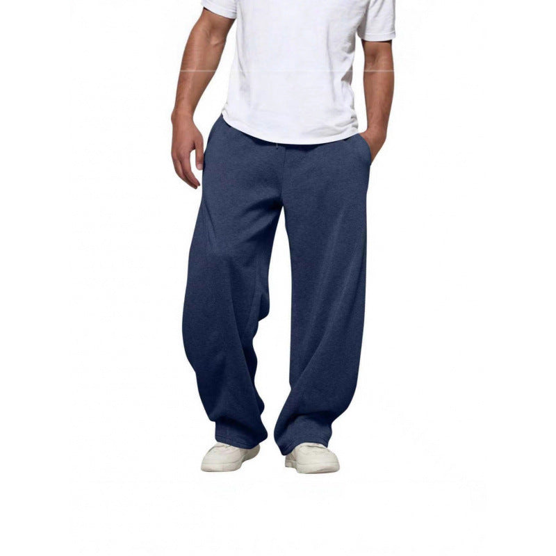 Men's Loose-Fit Casual Sweatpants with Pockets