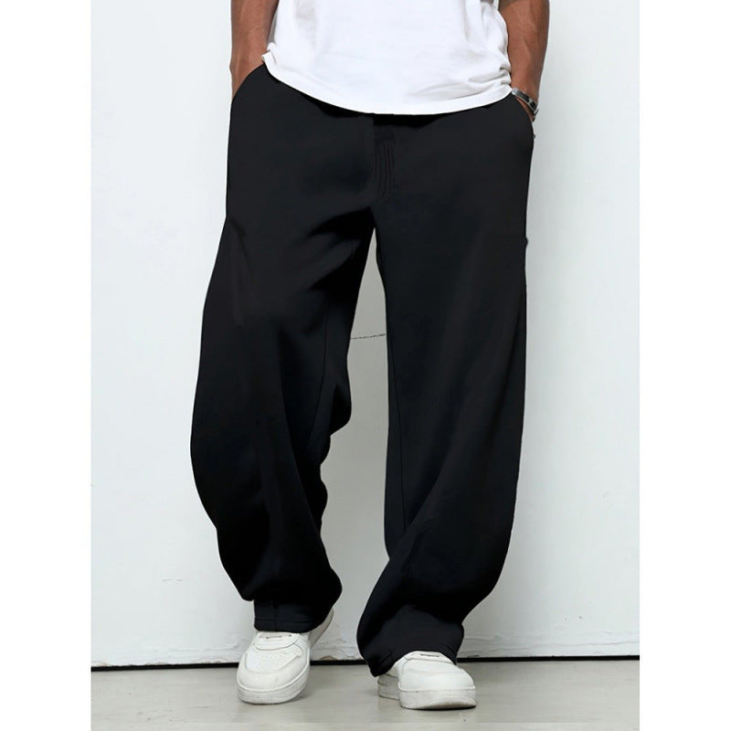 Men's Loose-Fit Casual Sweatpants with Pockets