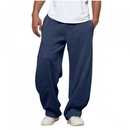 Men's Loose-Fit Casual Sweatpants with Pockets