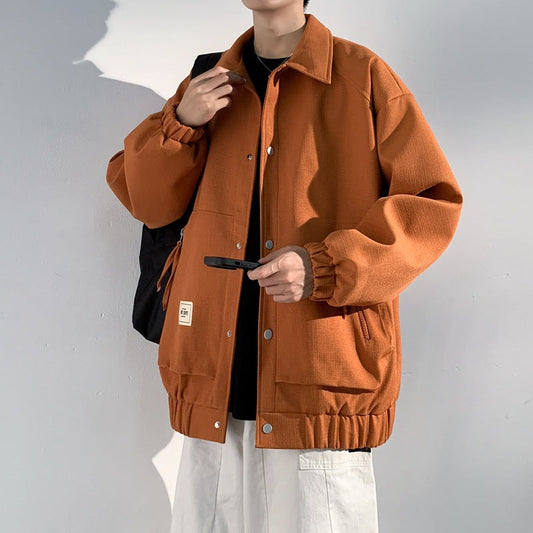 Men's Loose Utility Jacket