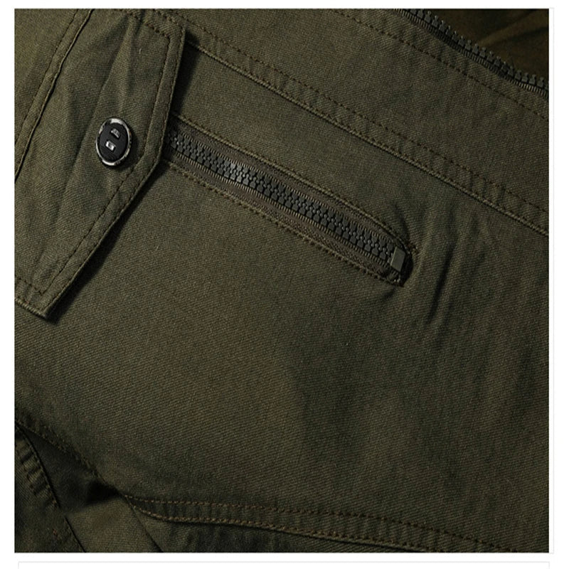 Men's Mid-Season Military Jacket – Rugged & Functional