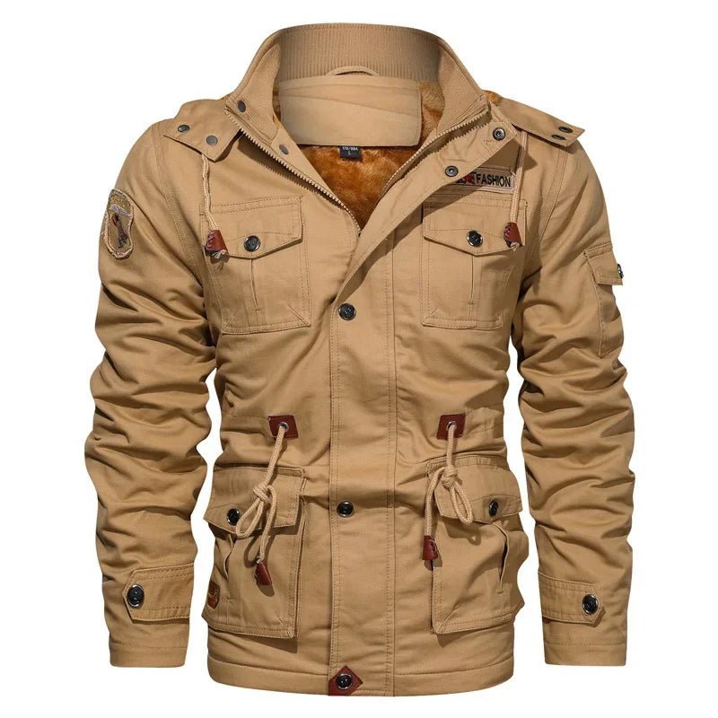 Men's Military Cargo Jacket